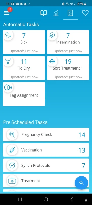Daily tasks, the original app